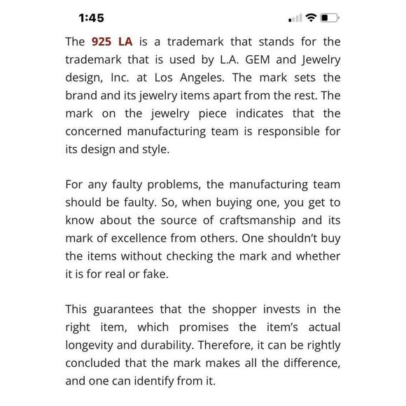 AIL# Sterling 925 Silver Dangles by LA Gem - Picture 5 of 6